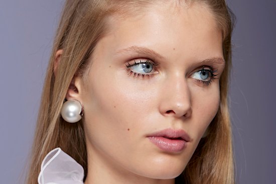 At the recent Givenchy spring/summer shows in Paris, make-up director Lucia Pieroni channelled Y2K beauty trends with models sporting chunky top and bottom lashes.