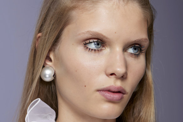 At the recent Givenchy spring/summer shows in Paris, make-up director Lucia Pieroni channelled Y2K beauty trends with models sporting chunky top and bottom lashes.