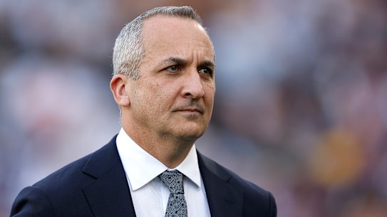 Andrew Abdo has been linked with the top job at Tennis Australia. 