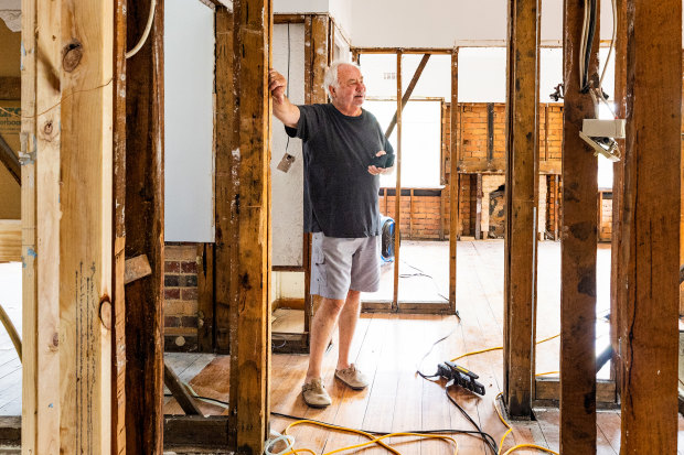 Stan Lipski, whose Maribyrnong home flooded in October, has lived in the suburb most of his life and knows what the river is capable of.