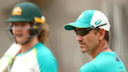 Justin Langer has been given strong feedback from players over his intense coaching style.