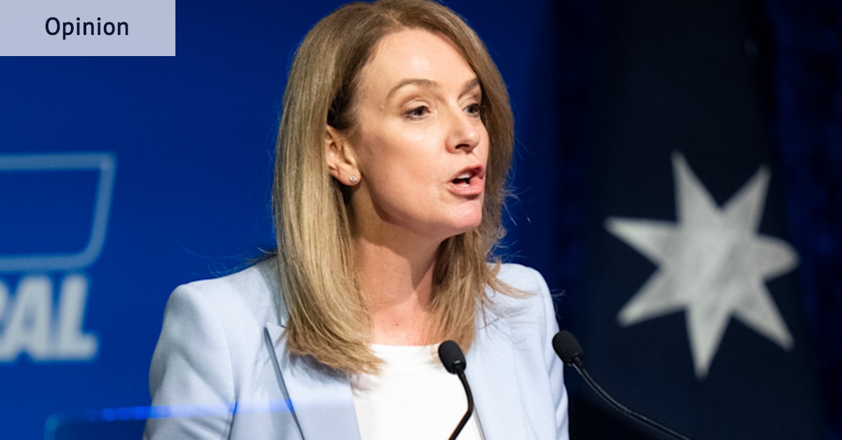Kellie Sloane came in to tidy up the NSW Libs. She’s going to need a bigger broom