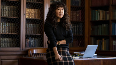 Sandra Oh is the head of the English Department at a minor Ivy League college in The Chair.