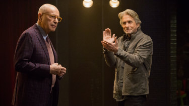 Alan Arkin and Michael Douglas play best friends in the show. 
