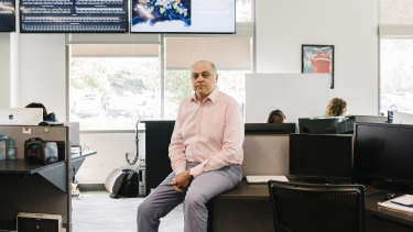 Amir Moussavian, chief executive of OurPact, a popular parental-control iPhone app, at his company's headquarters in San Diego.