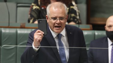 Prime Minister Scott Morrison is backing a technological solution to emissions reduction.