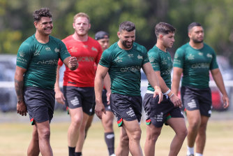 Players were due to attend a bonding session at Latrell Mitchell’s property.
