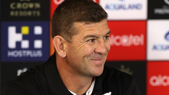 New South Sydney coach Jason Demetriou. 