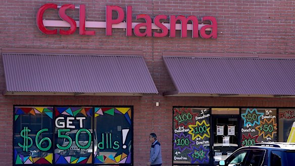 CSL chief executive Paul Perreault says competition for staff at the company’s plasma collection centres is intensifying. 
