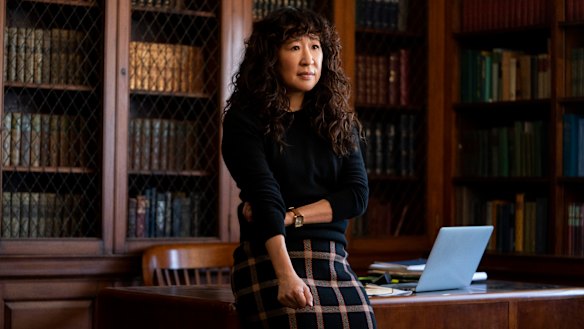 Sandra Oh is the head of the English Department at a minor Ivy League college in The Chair.