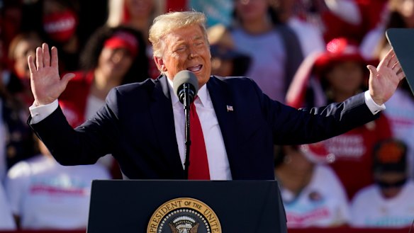 Don't write him off: US President Donald Trump. 