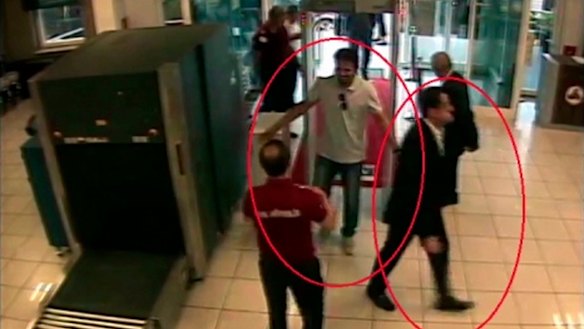 Sabah has previously published photos of a member of Saudi Crown Prince Mohammed bin Salman's entourage entering Istanbul on October 2.