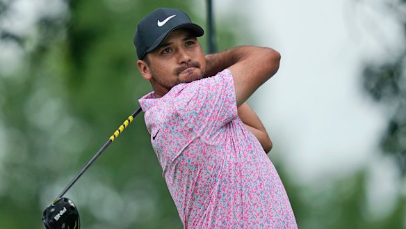 Jason Day during the final round of the Byron Nelson in Texas.