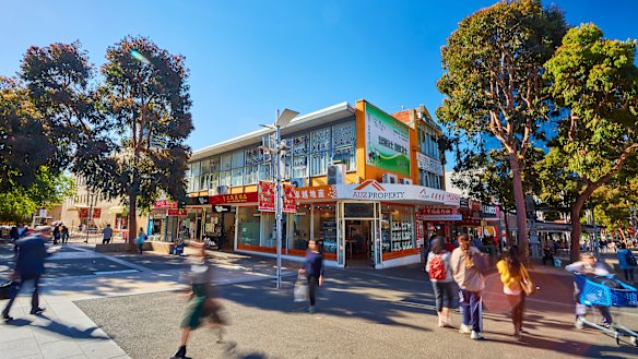 Shops are on offer in Main Street, Box Hill.