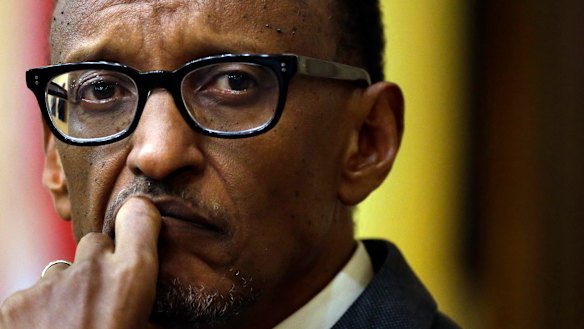 Rwandan President Paul Kagame.