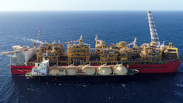 Shell’s’ Prelude gas field off the Kimberley coast is just 20 kilometres from the Ichthys field run by Japan’s Inpex.