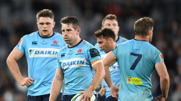 Time has come: The Waratahs know they need to click into gear as soon as possible if they want to play finals. 