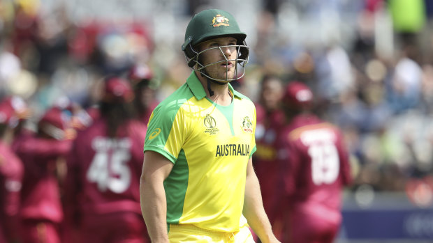 Unperturbed: Aaron Finch isn't bothered about issues with the bails being used at the World Cup.