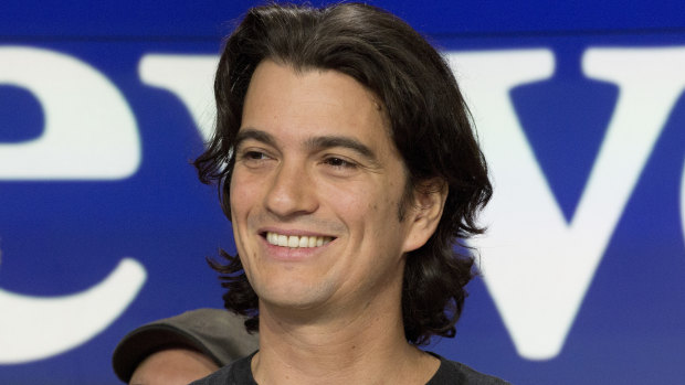 WeWork founder Adam Neumann. received an exit package of around $US1 billion. 