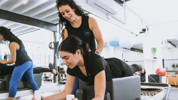 Pilates studios continue to grow in popularity. 