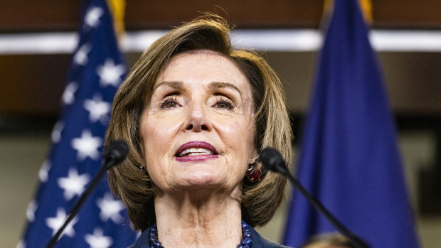 Critic of China’s human rights abuses: US House Speaker Nancy Pelosi.