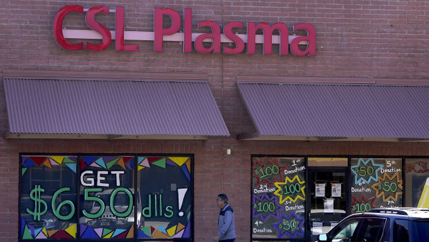 CSL chief executive Paul Perreault says competition for staff at the company’s plasma collection centres is intensifying. 