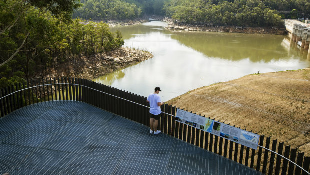 Warragamba Dam is now more than 82 per cent full after recent heavy rains. 