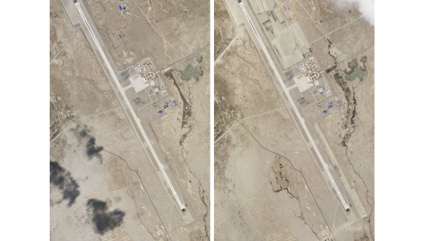 Satellite photos show development around the Ngari Günsa civil-military airport in the far-western region of Tibet in China, near the border with India.