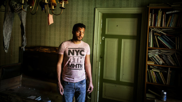 Babak Jamali, who left his home in war-torn Afghanistan, now lives in the southern town of Horby, Sweden, and wants to become an electrician.