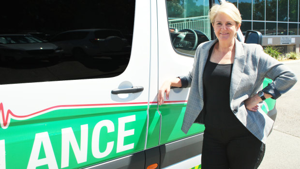 New St John Ambulance chief Michelle Fyfe.