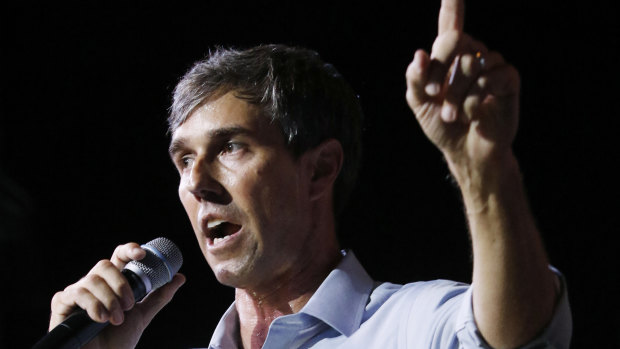 Beto O'Rourke is challenging Republican Ted Cruz for a spot in the US Senate.