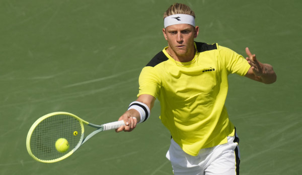 Davidovich Fokina had no answer for de Minaur in their Toronto semi-final.