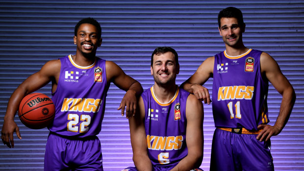 Kings no more: Casper Ware, Andrew Bogut and Kevin Lisch.