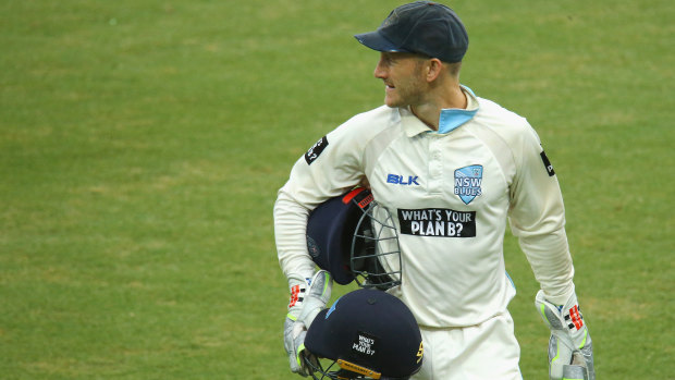 Peter Nevill could return in the Sheffield Shield final.