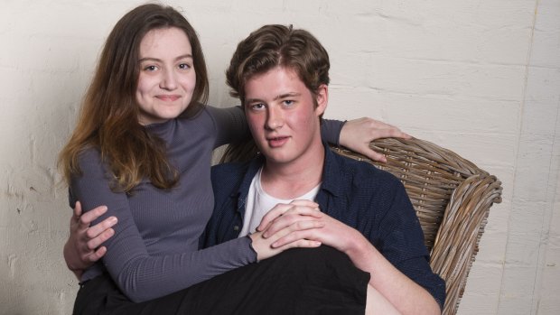 Claudia Elbourne and Oliver Ryan star in Sport for Jove's production of Romeo and Juliet.