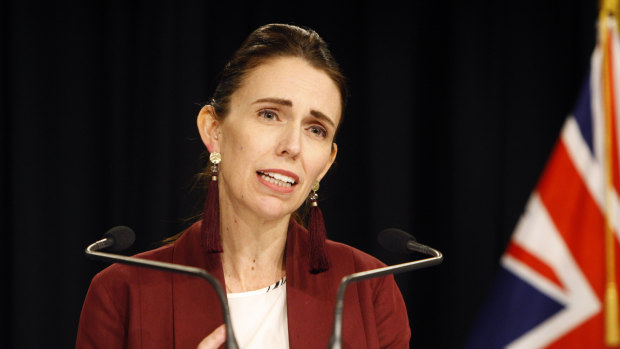Passionate defence: Jacinda Ardern spoke in favour of the abortion bill.