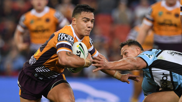 Under the pump: Kodi Nikorima can play a key role in Brisbane's revival... but it might not be in the number seven jersey.