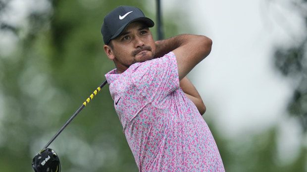 Jason Day during the final round of the Byron Nelson in Texas.