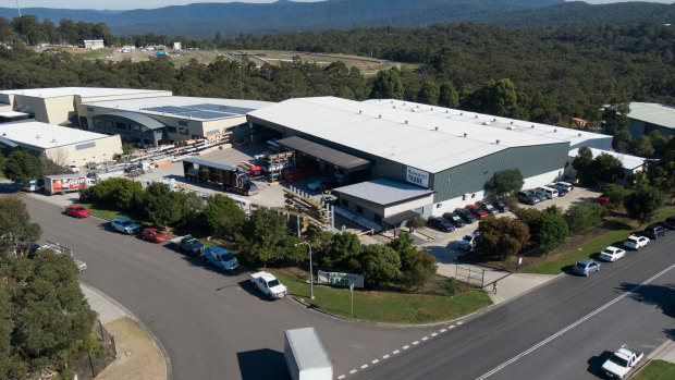 A warehouse at 114 Stenhouse Drive, Cameron Park, Lake Macquarie has sold for $5 million. 
