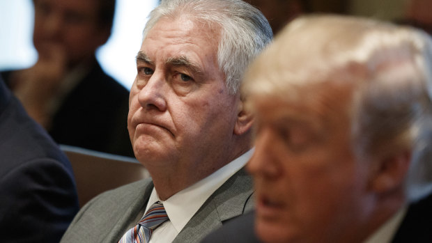 Former US secretary of state Rex Tillerson said Trump was out-prepared by Putin.