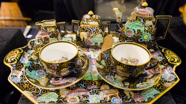The Melbourne Fair at Caulfield Racecourse in August showcases a range of antiques, jewellery, couture and collectibles