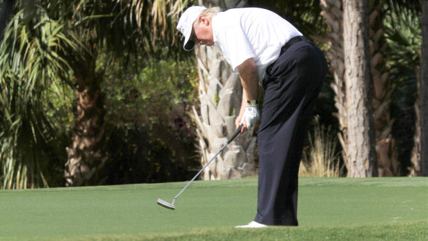 Donald Trump's golf tells you alot about his presidency.