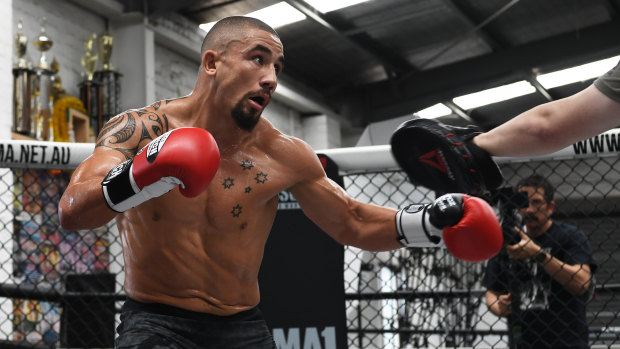 Focus: Whittaker is undefeated in his last nine fights.