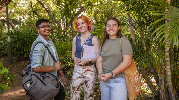 Krishna Karthikeyan, Chase Hayes and Zoe Thomas.