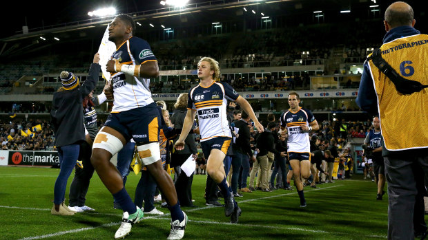 The Brumbies are hoping fans will come back to Canberra Stadium.
