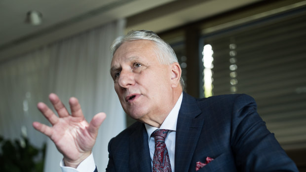 Laszlo Bige, owner and chairman of Nitrogenmuvek Vegyipari Zrt.