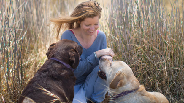 Kristie Ainsworth breeds Labrador retrievers. She says her first dog Sophie helped her to keep fighting cancer as a teenager when she felt she couldn't go on.