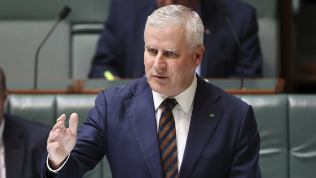 Acting Prime Minister Michael McCormack pictured in December.