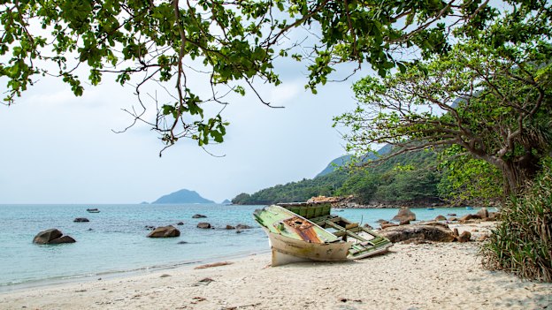 Con Son island sits in a marine reserve.