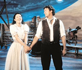 Hugh Jackman takes centre stage.